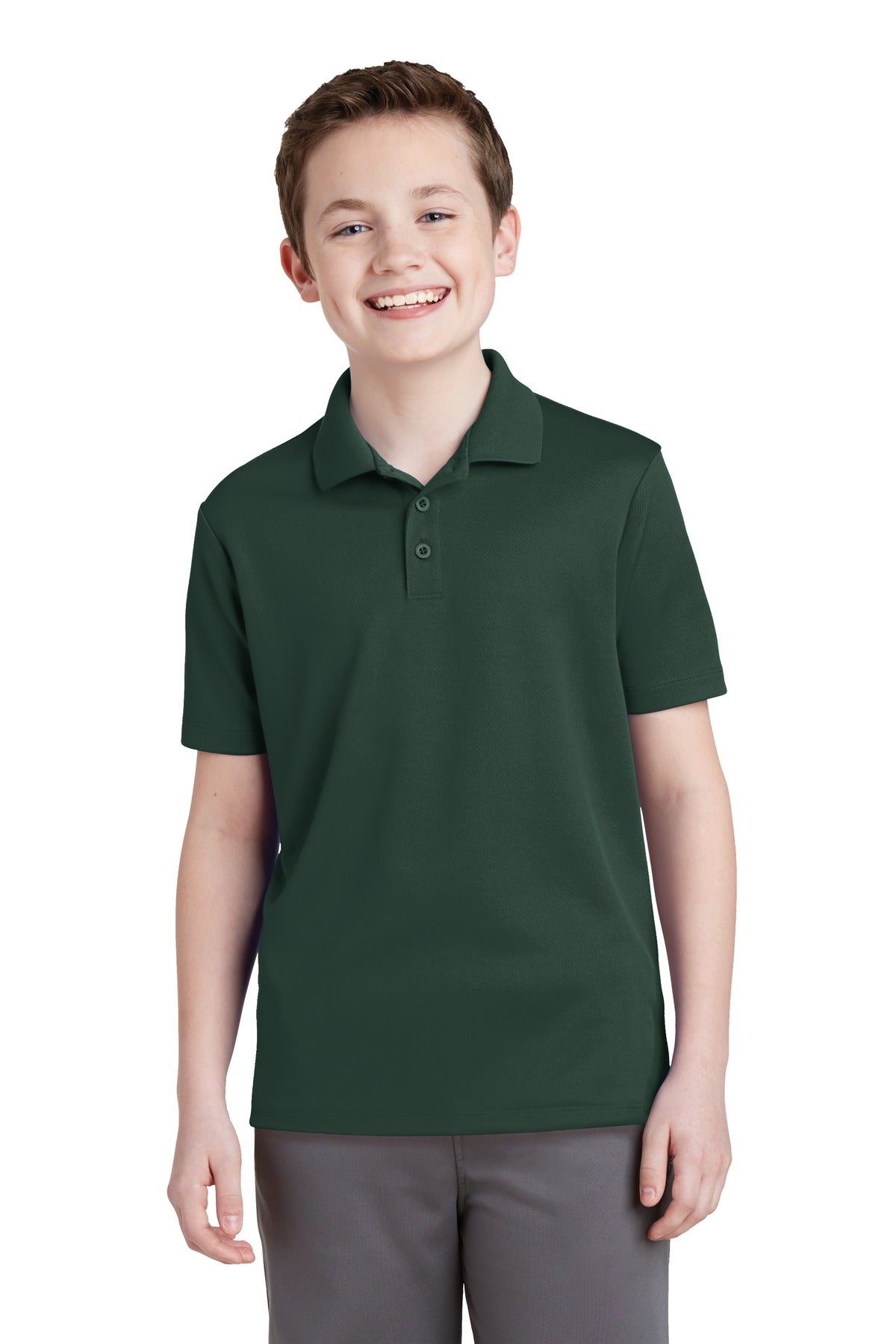 Youth PosiCharge® RacerMesh® Polo
