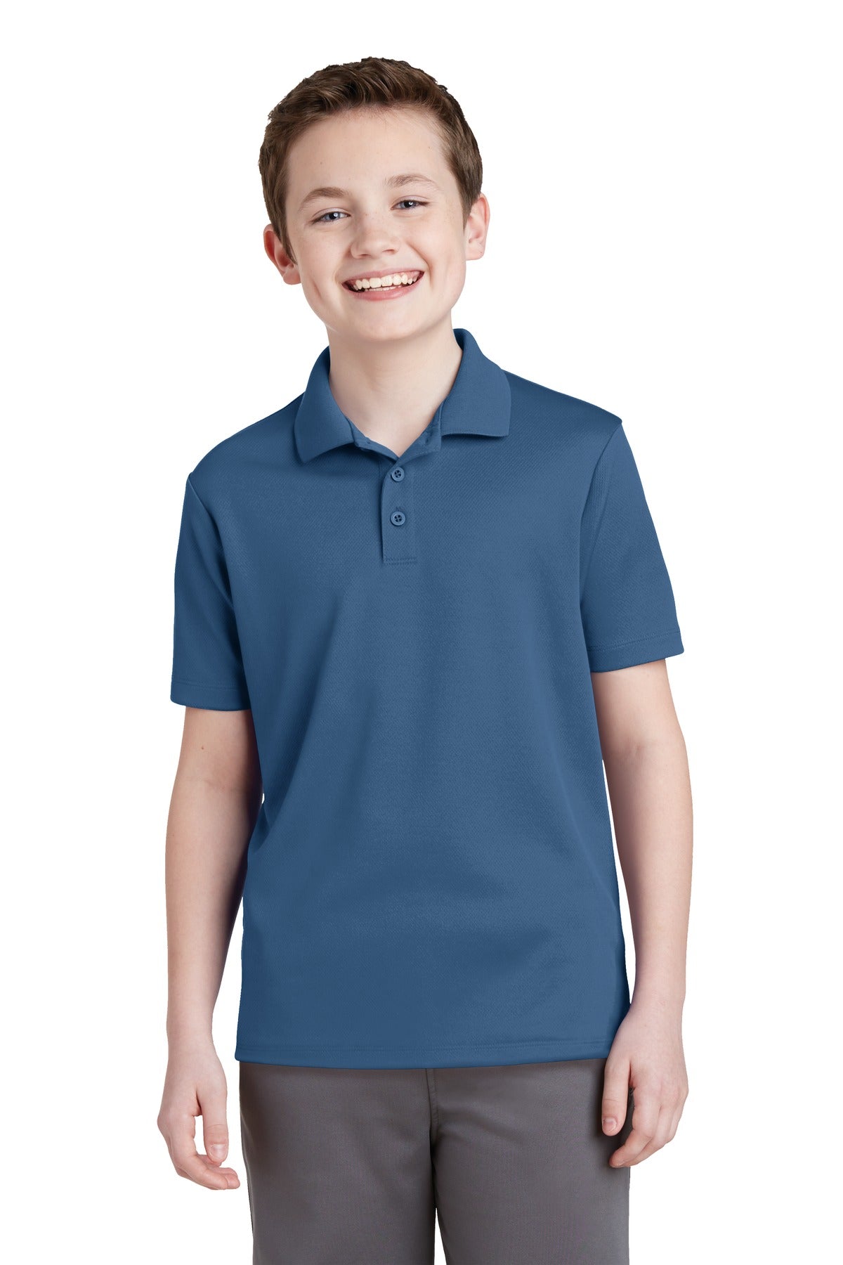 Youth PosiCharge® RacerMesh® Polo