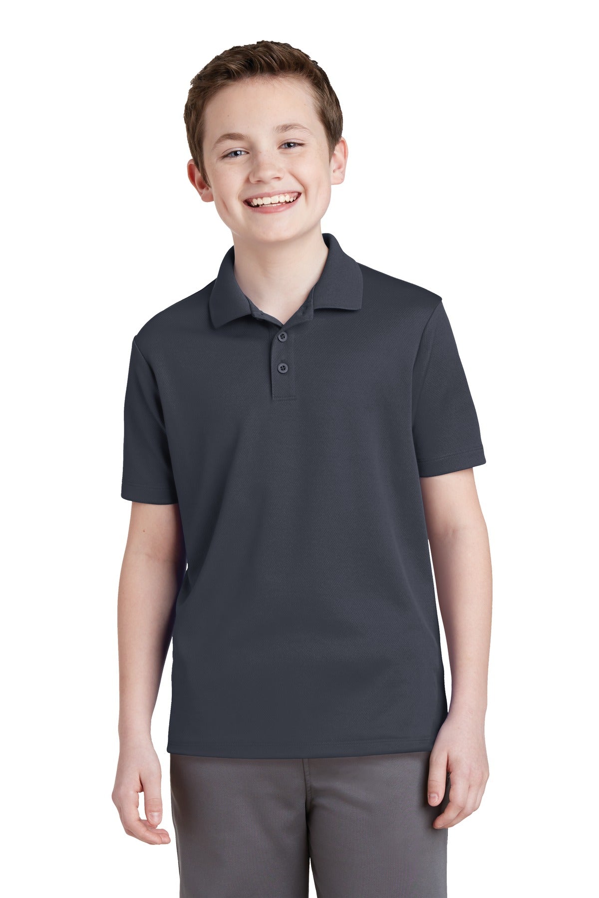 Youth PosiCharge® RacerMesh® Polo