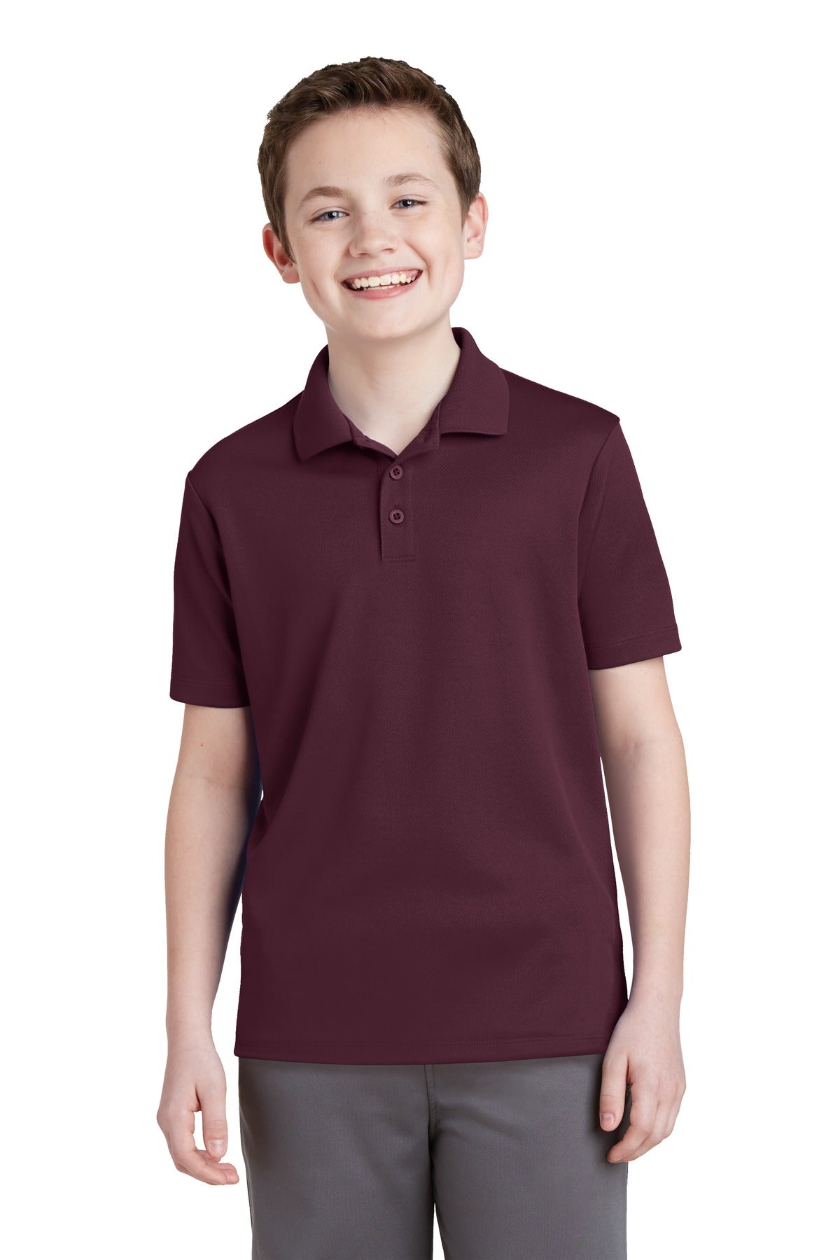 Youth PosiCharge® RacerMesh® Polo