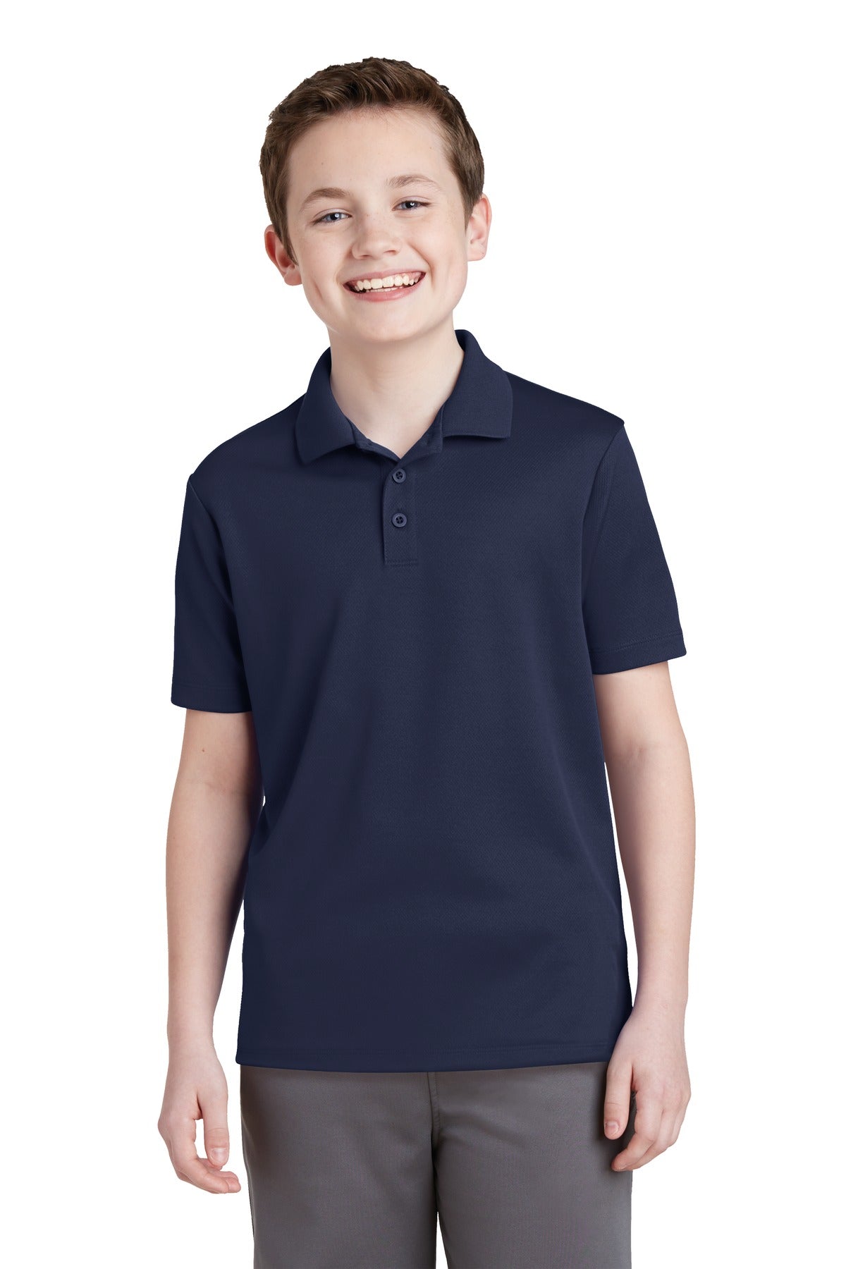 Youth PosiCharge® RacerMesh® Polo