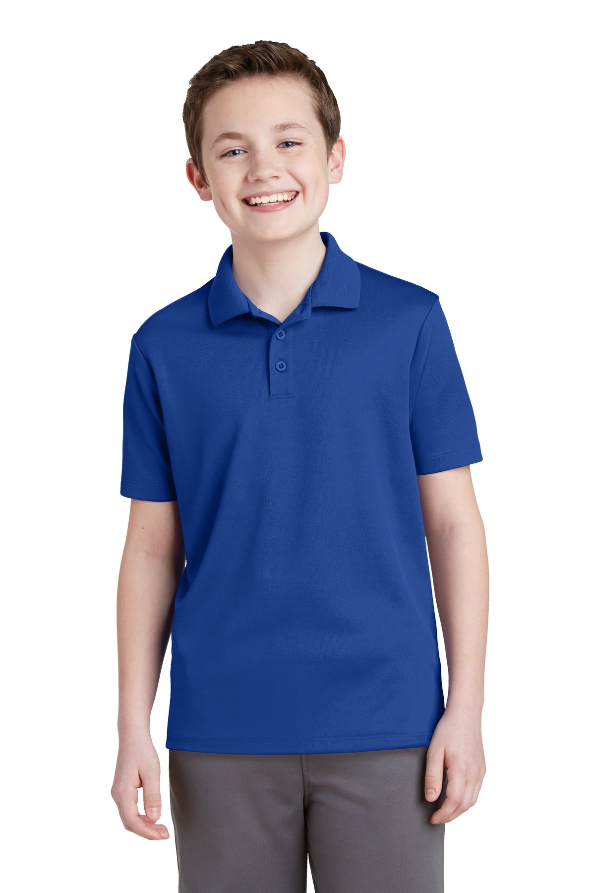 Youth PosiCharge® RacerMesh® Polo