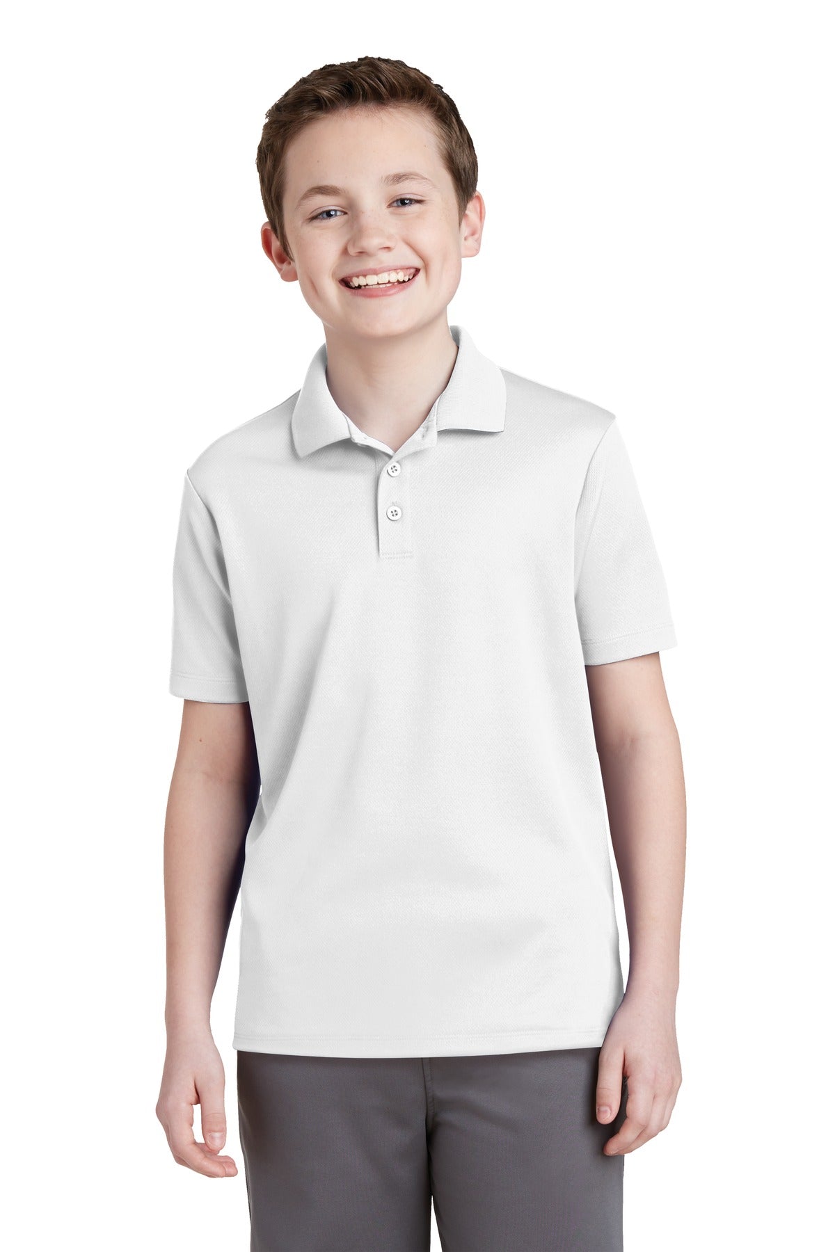 Youth PosiCharge® RacerMesh® Polo