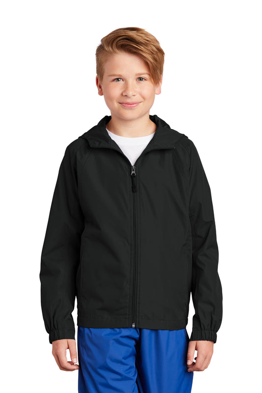 Youth Hooded Raglan Jacket