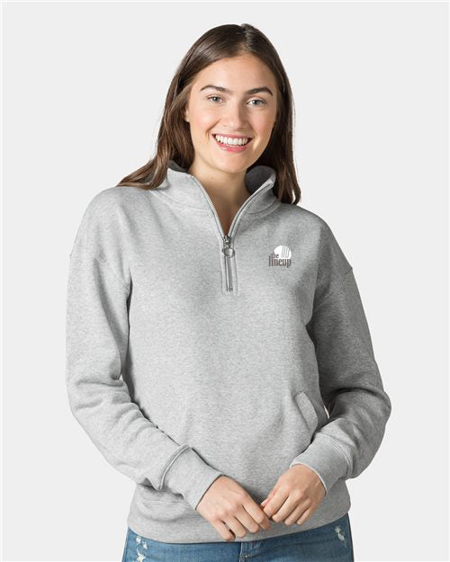 The Lineup - Cloud Fleece Quarter-Zip Sweatshirt (W20189) - Women's
