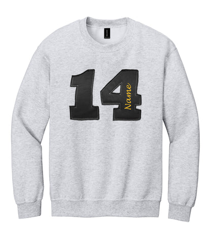 Player Name/Number Crewneck Sweatshirt - Unisex
