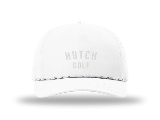 Boys Golf - 3D Embroidery White on White Hat - OSFM