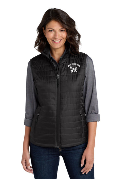 High School Lacrosse FAN - Puffer Vest - Women's