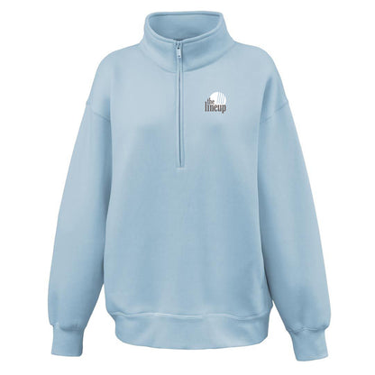 The Lineup - Oversize 1/2 Zip Sweatshirt (5485) - Women's