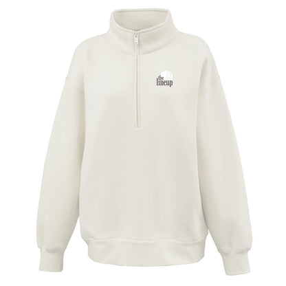 The Lineup - Oversize 1/2 Zip Sweatshirt (5485) - Women's