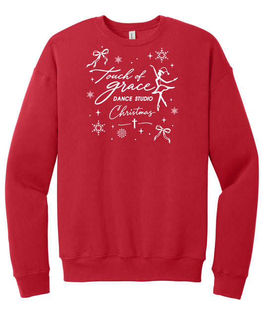 Touch of Grace - Christmas Crewneck Sweatshirt - Adult