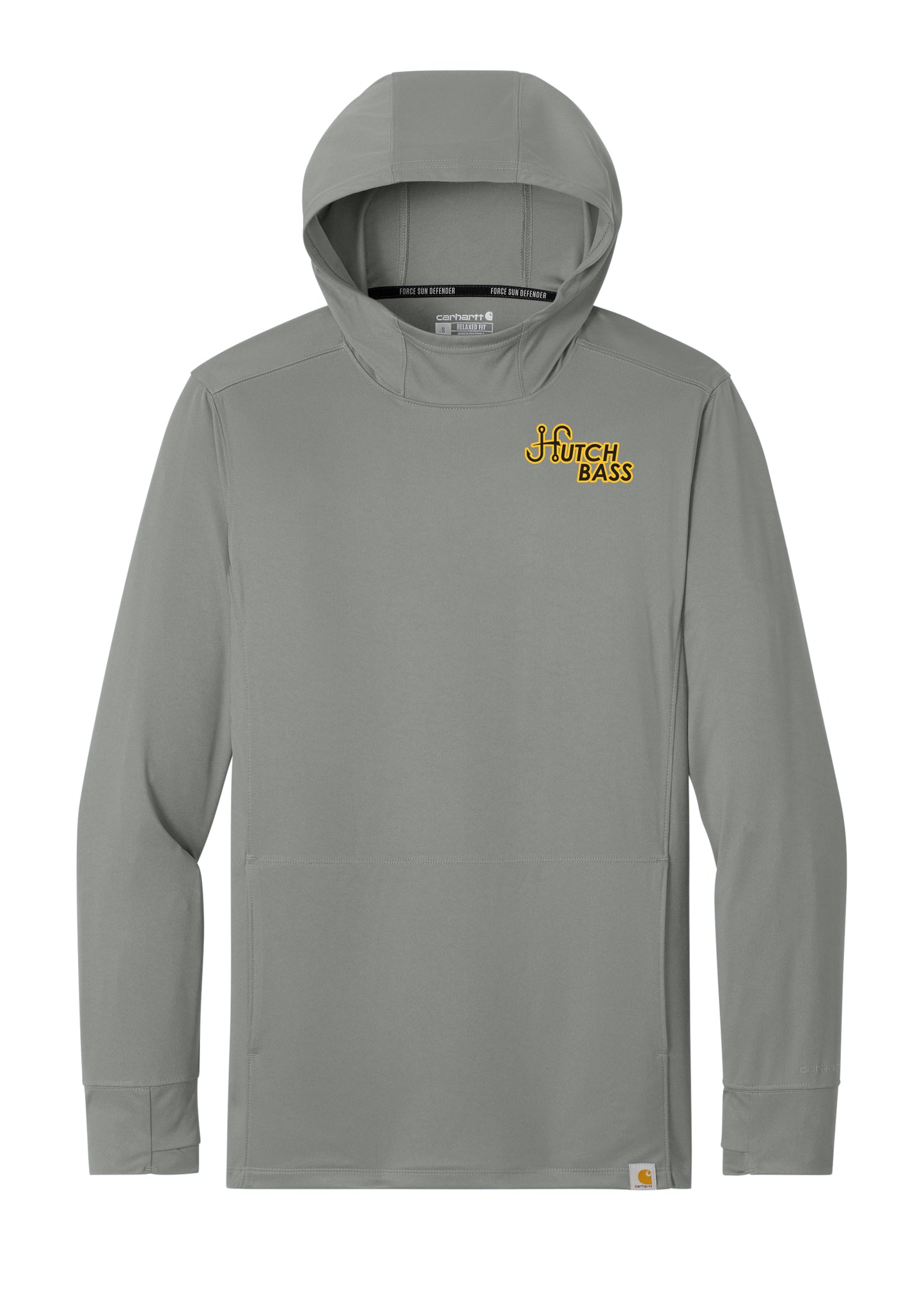 Hutch Bass -  Carhartt Force® Sun Defender™ Long Sleeve Hooded T-Shirt - Adult