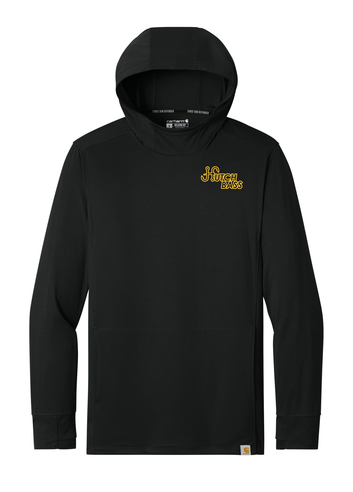 Hutch Bass -  Carhartt Force® Sun Defender™ Long Sleeve Hooded T-Shirt - Adult