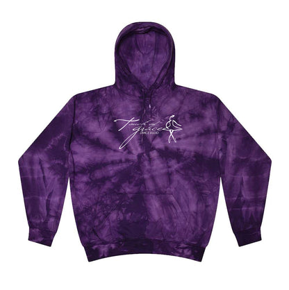 Touch of Grace - Embroidered Tie-Dyed Hooded Sweatshirt- Adult/Youth