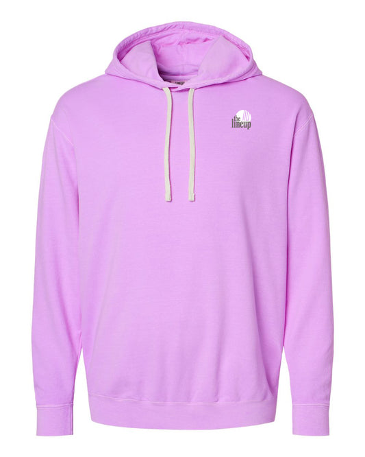 The Lineup - Garment-Dyed Lightweight Hooded Sweatshirt (1467) - Unisex