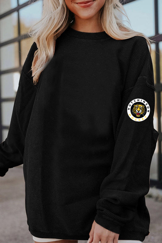 HHA -  Ribbed Corded Oversized Shirt - Women's