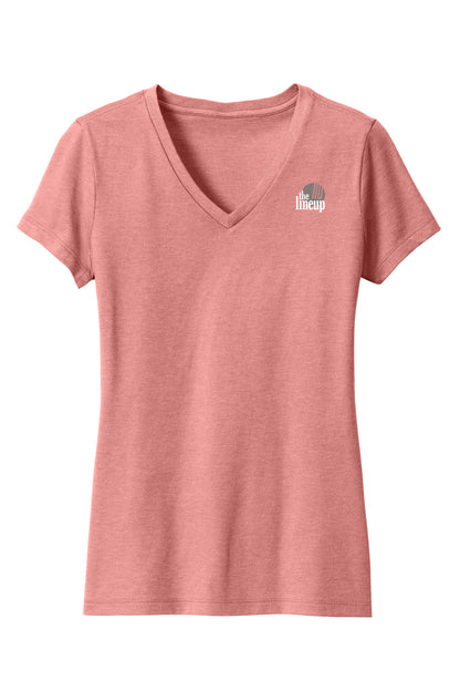The Lineup - Printed V-Neck Tee - Women's (DM1190L)