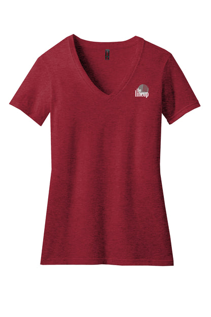The Lineup - Printed V-Neck Tee - Women's (DM1190L)