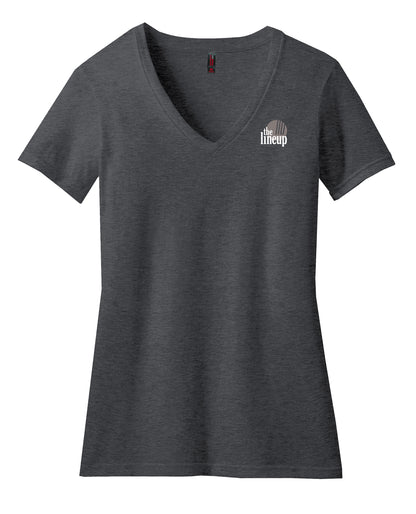 The Lineup - NEW Printed V-Neck Tee - Women's (DM1109L)