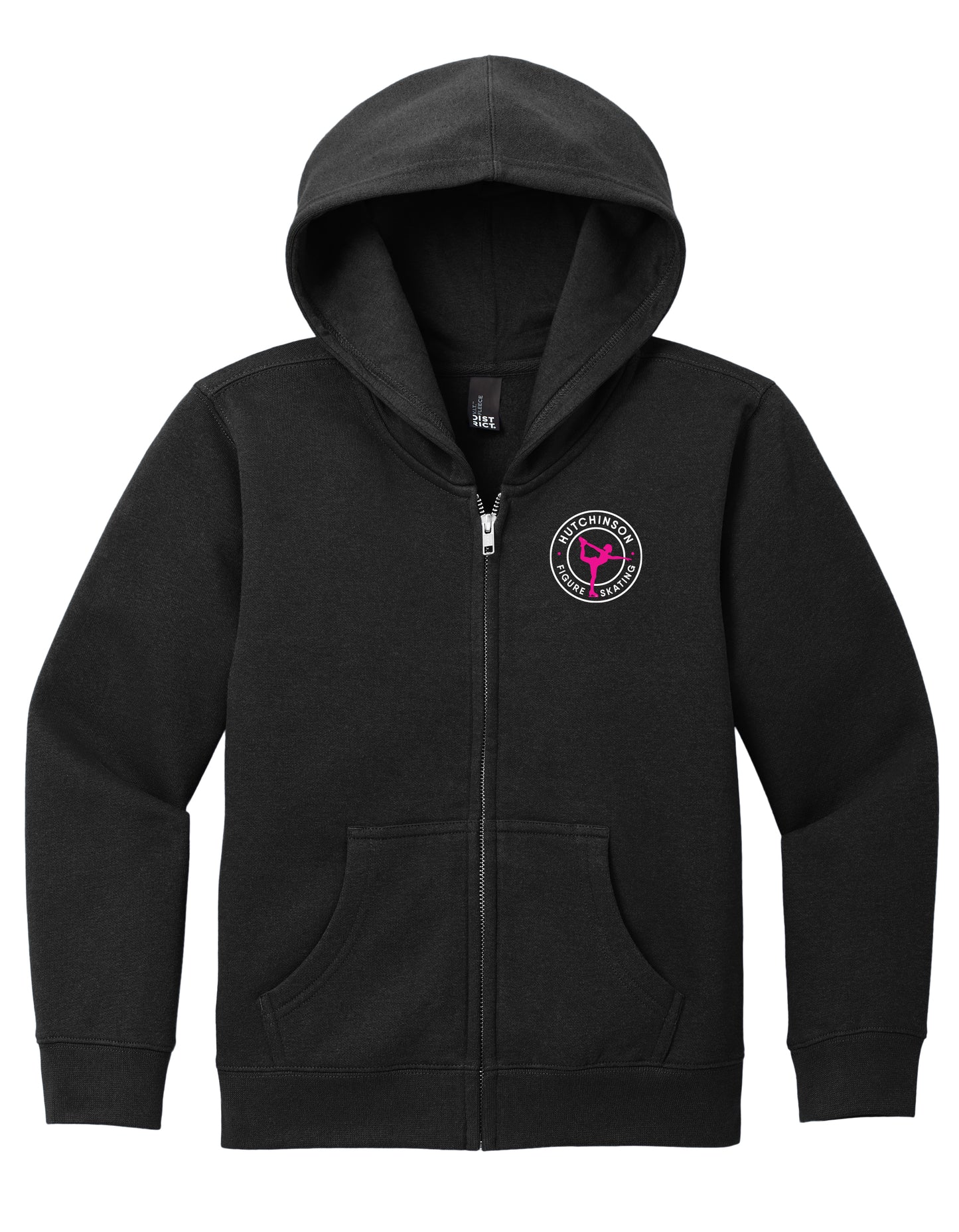 HFSA - Embroidered Full Zip Fleece Hooded Sweatshirt - Adult/Youth