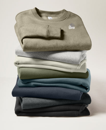 The Lineup- Fleece Crew Sweatshirt - Unisex (DT1106)