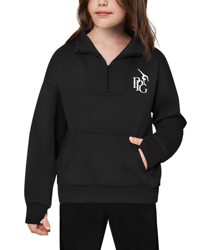Panther Paws - Embroidered TEAM 1/2-Zip - Girl's
