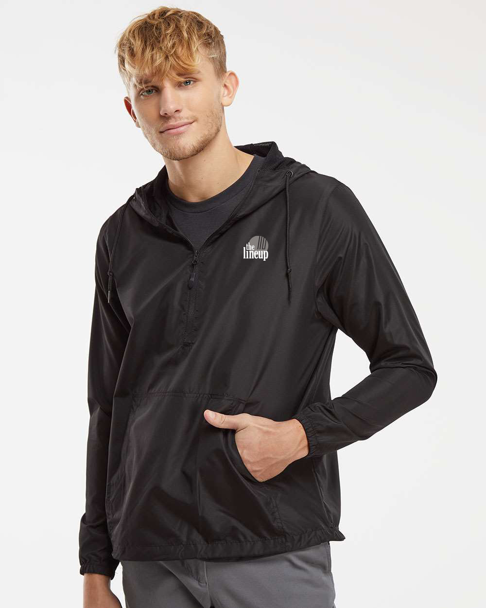 The Lineup - Lightweight Pullover Windbreaker (EXP54LWP/EXP64CRP) - Unisex/Women's (Crop)