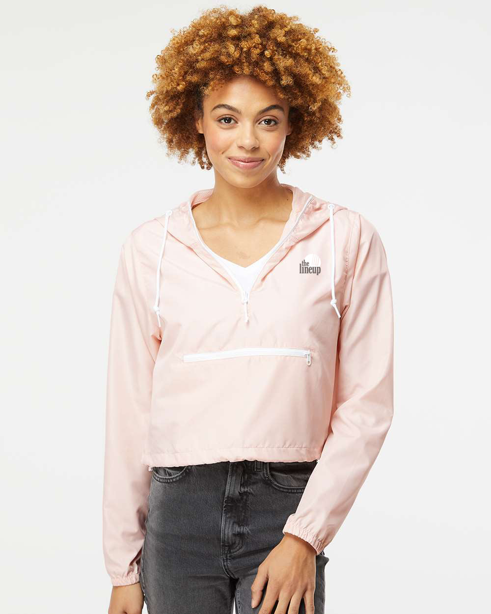The Lineup - Lightweight Pullover Windbreaker (EXP54LWP/EXP64CRP) - Unisex/Women's (Crop)