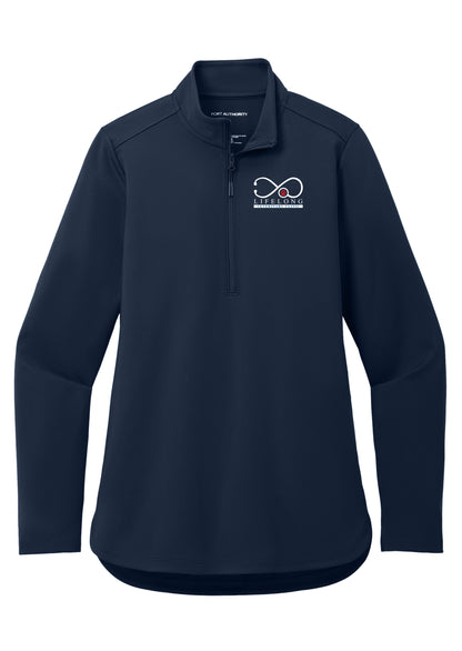 Lifelong - Navy Double Knit 1/4-Zip (LK880) - Men's/Women's
