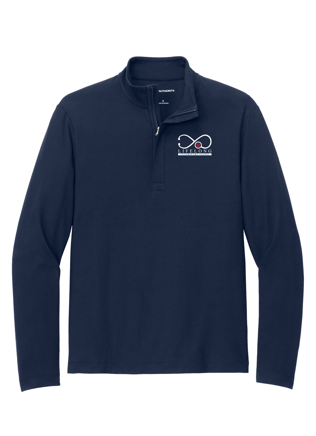 Lifelong - Navy Fairway Stretch 1/4-Zip (LK829) - Men's/Women's
