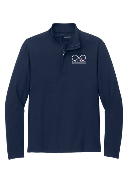 Lifelong - Navy Fairway Stretch 1/4-Zip (LK829) - Men's/Women's
