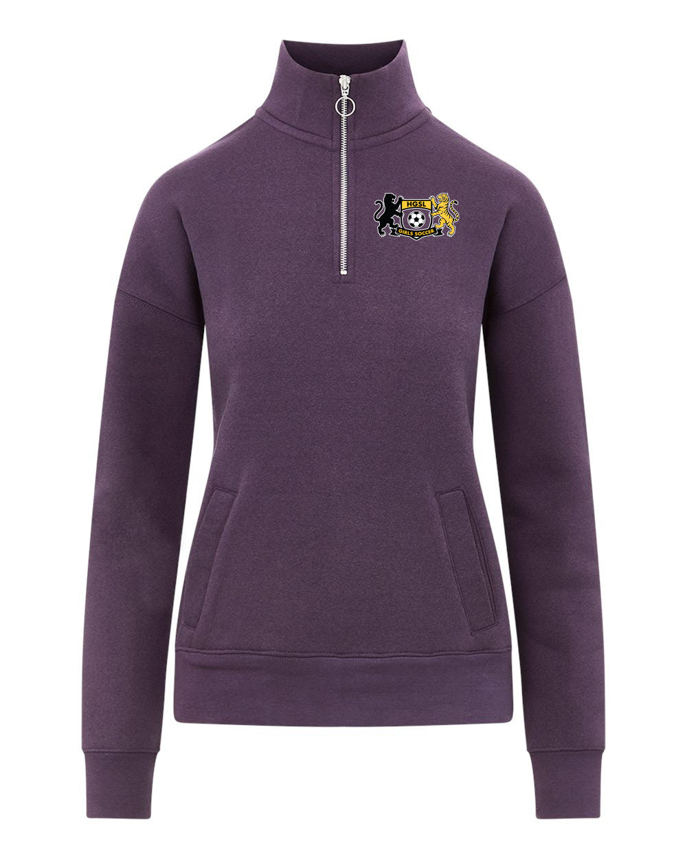 High School Soccer - Cloud Fleece Quarter-Zip Sweatshirt - Women's