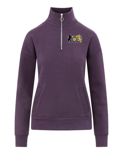 High School Soccer - Cloud Fleece Quarter-Zip Sweatshirt - Women's