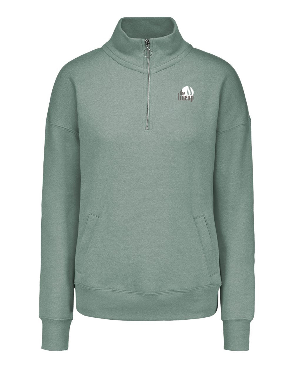 The Lineup - Cloud Fleece Quarter-Zip Sweatshirt (W20189) - Women's