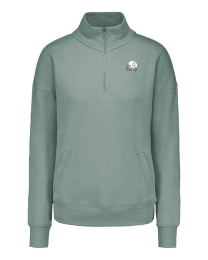 The Lineup - Cloud Fleece Quarter-Zip Sweatshirt (W20189) - Women's