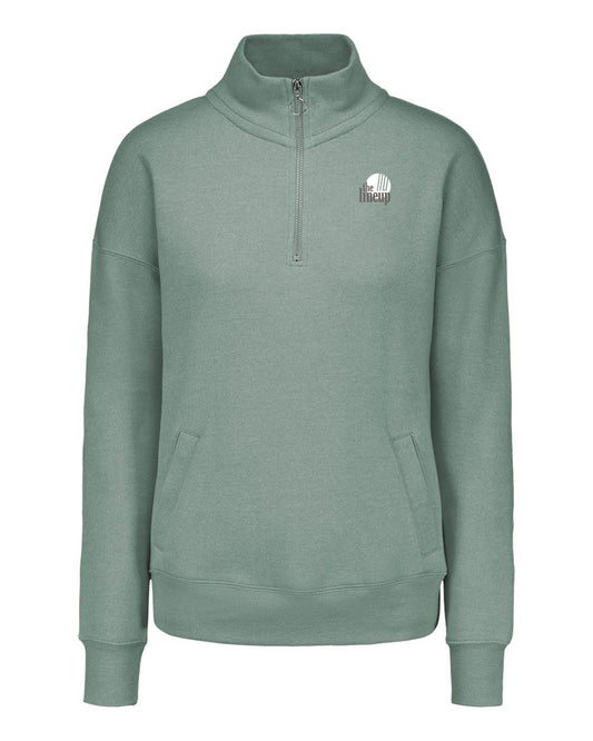 The Lineup - Cloud Fleece Quarter-Zip Sweatshirt (W20189) - Women's