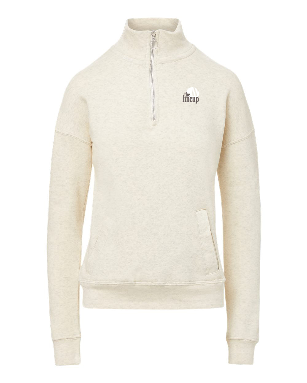 The Lineup - Cloud Fleece Quarter-Zip Sweatshirt (W20189) - Women's