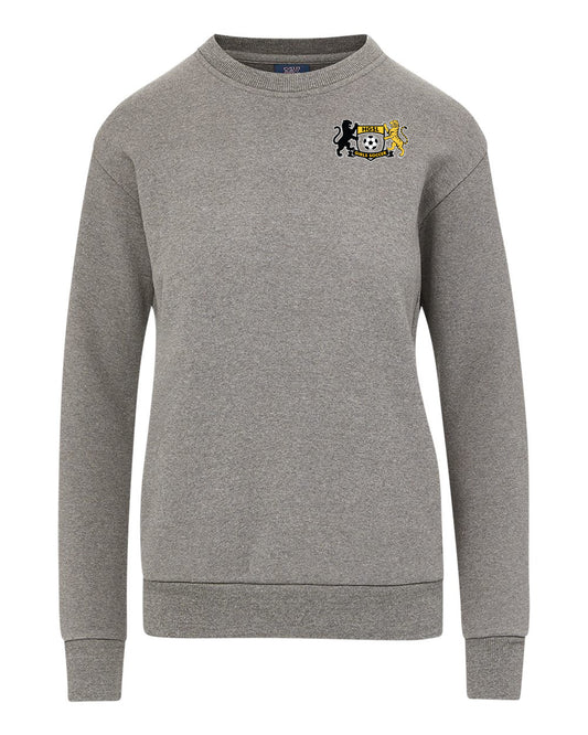 High School Soccer - Cloud Fleece Crewneck Sweatshirt - Women's