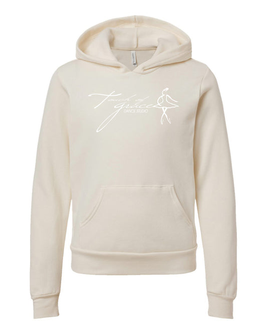 Touch of Grace - Hooded Cropped Sweatshirt  - MISPRINT