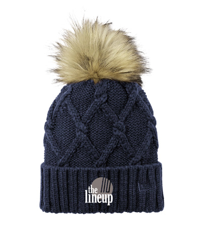 The Lineup - Faux Fur Pom Beanie (NE911)  OSFM