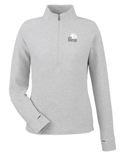 The Lineup - Textured 1/4 Zip (NE725/NE725W) - Men/Women's