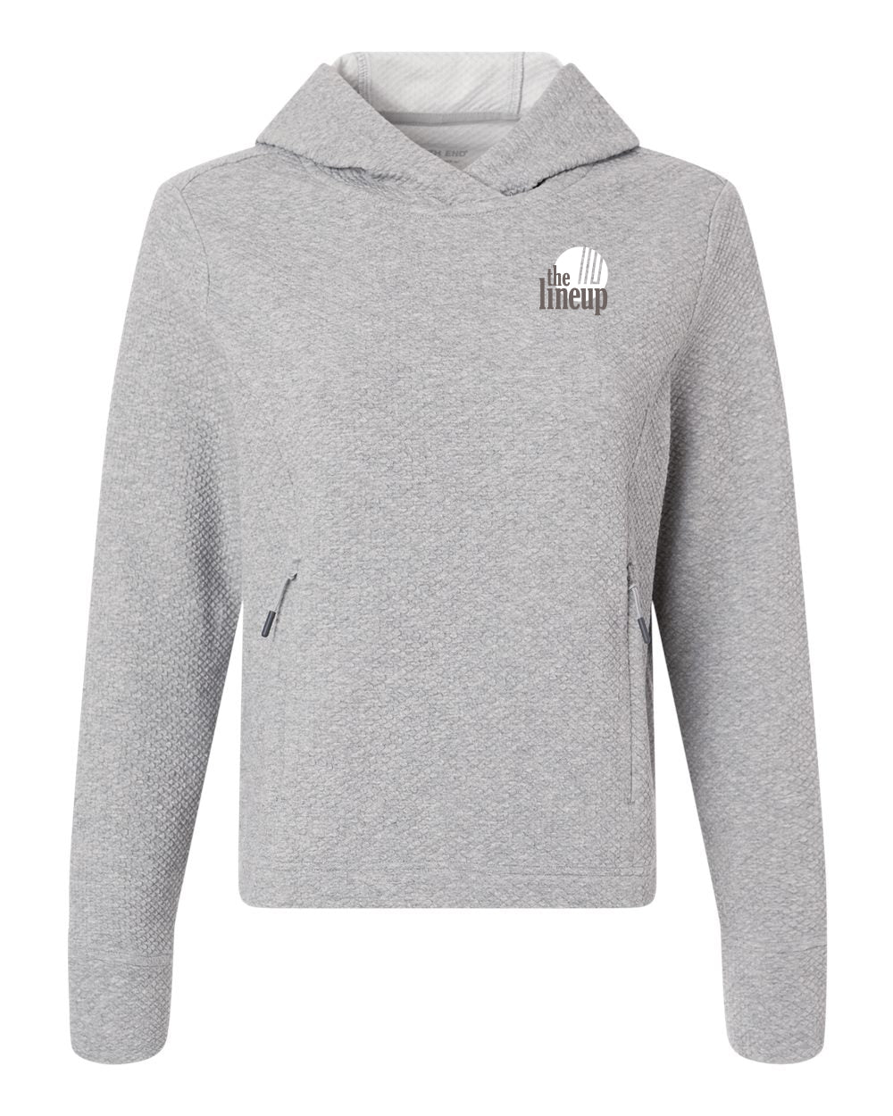 The Lineup - Textured Hooded Pullover (NE729/NE729W) - Men/Women's