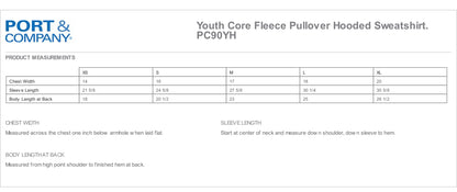 Touch of Grace - NEW Glitter Hooded Sweatshirt - Youth