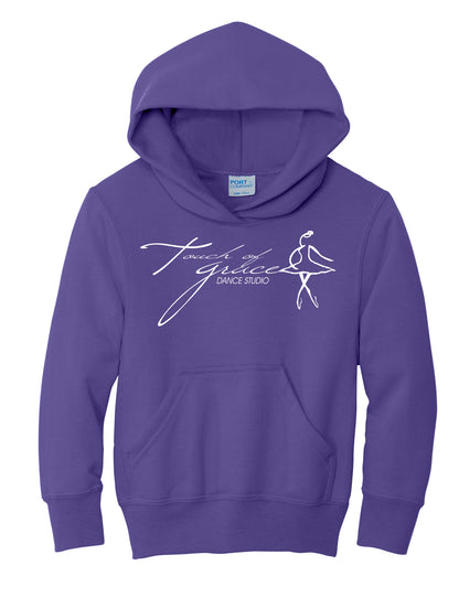 Touch of Grace - NEW Glitter Hooded Sweatshirt - Youth