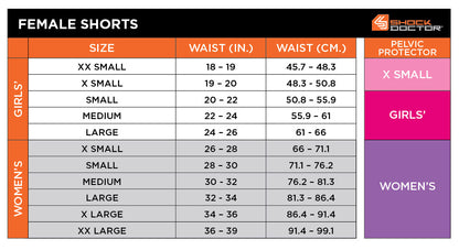 Mites - GIRL'S LOOSE HOCKEY SHORT WITH PELVIC PROTECTOR - Women's/Girl's