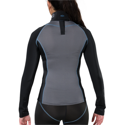 Mites -GIRL'S ULTRA COMPRESSION NECK GUARD HOCKEY SHIRT LONG SLEEVE - Women's/Girl's