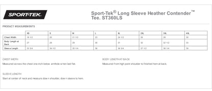 HHA - Printed Performance Long Sleeve Tee - Adult (Limited Availability)