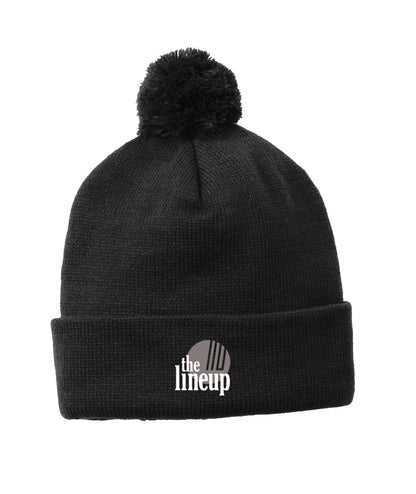 The Lineup - Solid Pom Pom Beanie (STC37)  OSFM