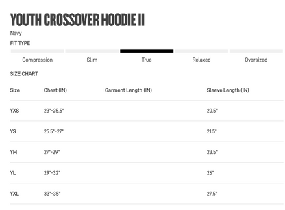 HHA - 3D Embroidery UNRL Hoodie - Adult/Youth - SEE DESCRIPTION