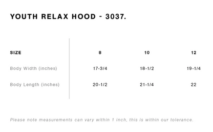 HSBL - Embroidered Hooded Sweatshirt - Youth